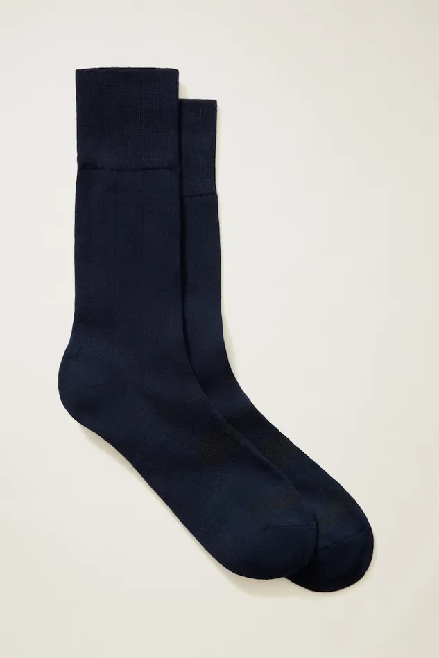 Men Bonobos Socks and Underwear Soft and Comfortable Bonobos Everyday Dress Socks Navy