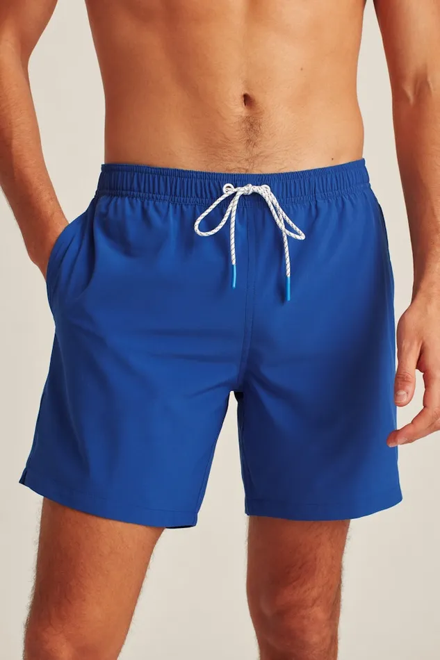 Men Bonobos Swim Trunks Riviera Recycled Swim Trunks Deep Blue