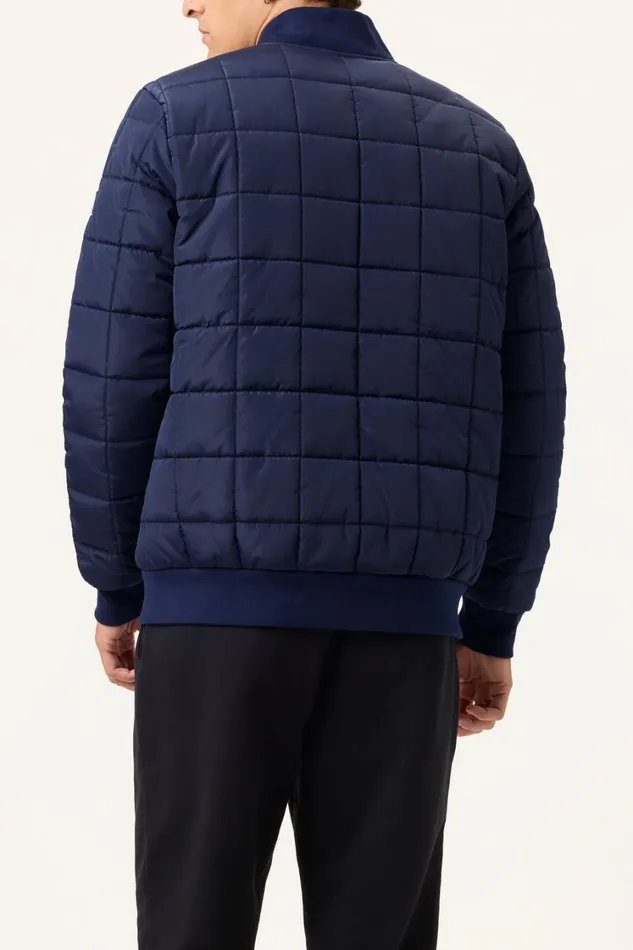 Men Coats and Jackets Fila Fundamental Lightweight Quilted Jacket 400 Fila Navy Men Coats and Jackets Fila Fundamental Lightweight Quilted Jacket 400 Fila Navy
