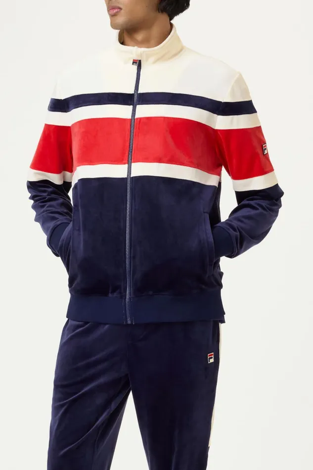 Men Coats and Jackets Fila Smart Retro Velour Blocked Track Jacket 488 Fila Navygardeniafila Red Men Coats and Jackets Fila Smart Retro Velour Blocked Track Jacket 488 Fila Navygardeniafila Red