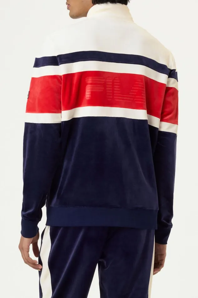 Men Coats and Jackets Fila Smart Retro Velour Blocked Track Jacket 488 Fila Navygardeniafila Red Men Coats and Jackets Fila Smart Retro Velour Blocked Track Jacket 488 Fila Navygardeniafila Red