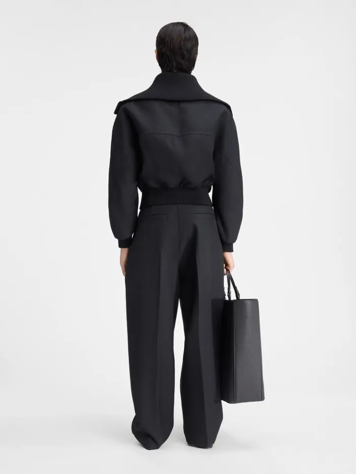 Men Coats and Jackets JACQUEMUS The Bordo Bomber Jacket Black