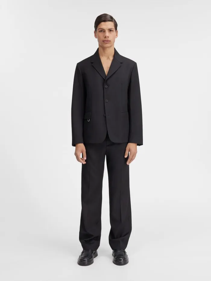 Men Coats and Jackets JACQUEMUS The Cabri Jacket Black
