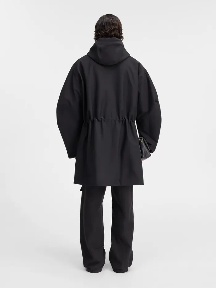 Men Coats and Jackets JACQUEMUS The Marrone Parka Black