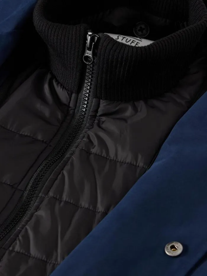 Men Commuter Mac Dark Navy White Stuff Coats and Jackets