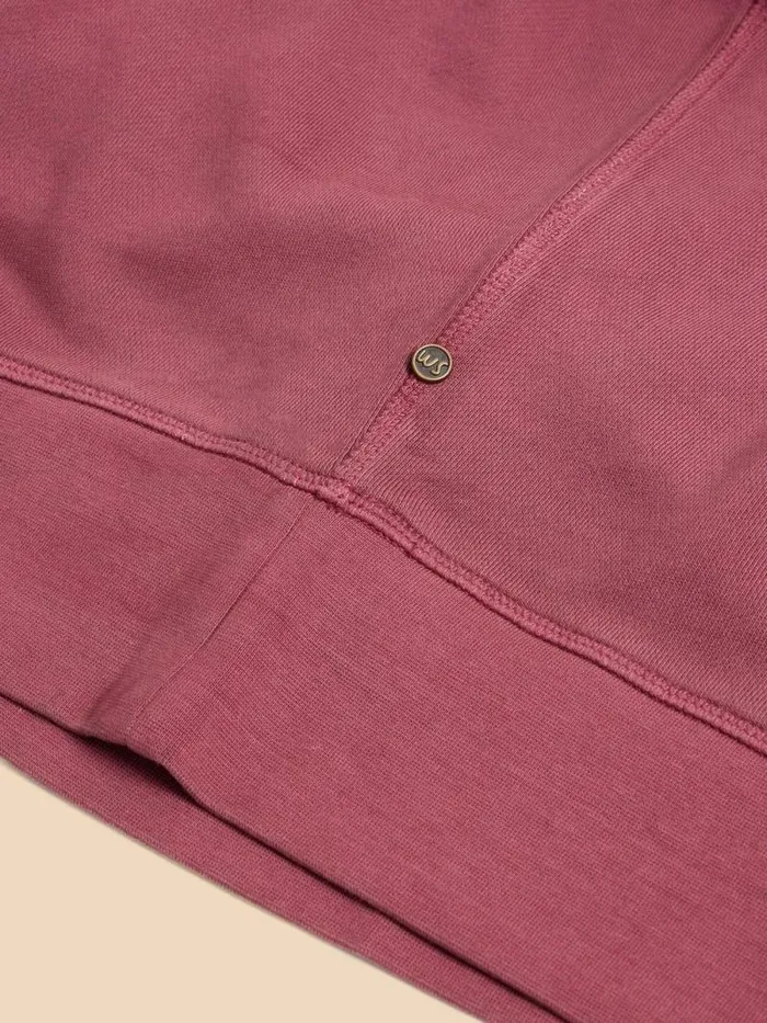 Men Crew Neck Sweat Mid Plum White Stuff Knitwear Men Crew Neck Sweat Mid Plum White Stuff Knitwear