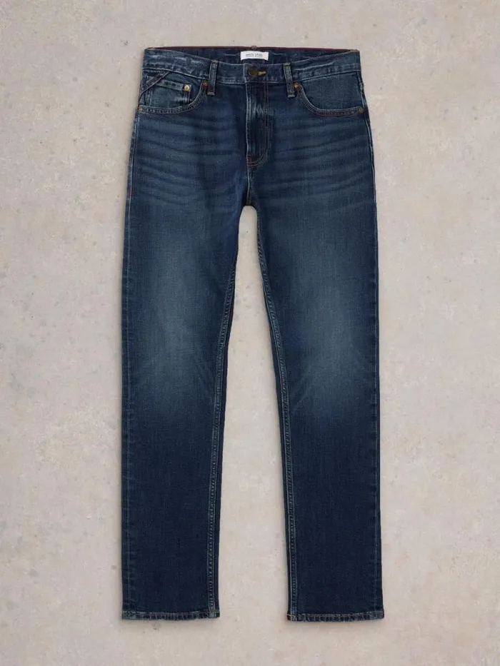 Men Eastwood Straight Jean Zip Fly Mid Denim White Stuff Jeans Men Eastwood Straight Jean Zip Fly Mid Denim White Stuff Jeans