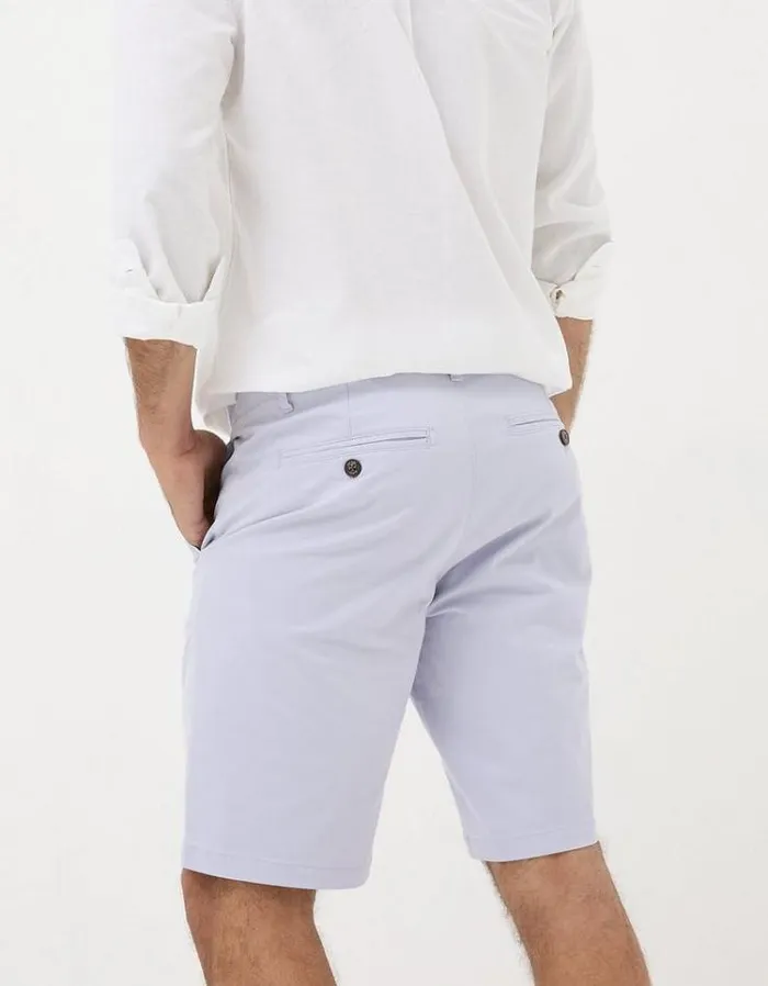 Men FatFace Shorts Mawes Chino Shorts Lilac