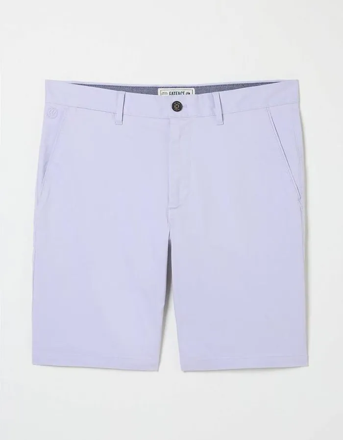Men FatFace Shorts Mawes Chino Shorts Lilac