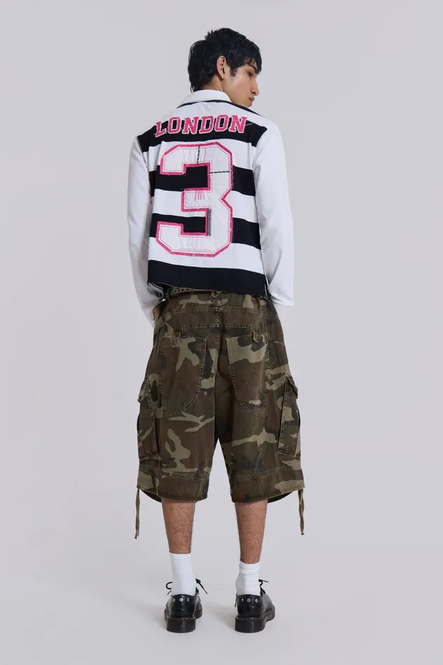 Men Jaded London Shop Cadet Camo Shorts Bestsellers