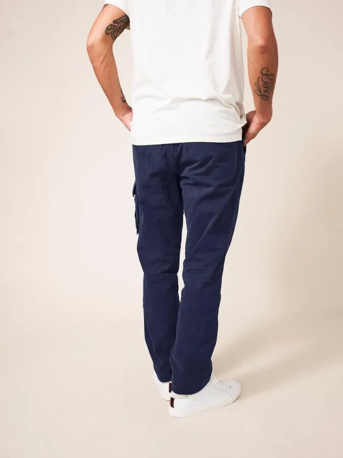 Men Kegworth Organic Cargo Trouser Dark Navy White Stuff Trousers Men Kegworth Organic Cargo Trouser Dark Navy White Stuff Trousers