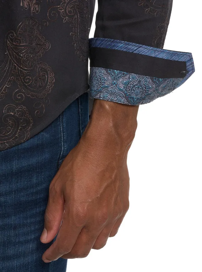 Men Long Sleeve Button Down Shirts Robert Graham AMAIRA LONG SLEEVE BUTTON DOWN SHIRT Multi