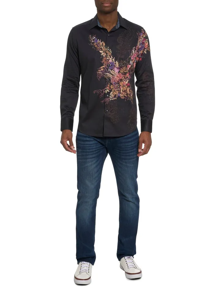 Men Long Sleeve Button Down Shirts Robert Graham AMAIRA LONG SLEEVE BUTTON DOWN SHIRT Multi
