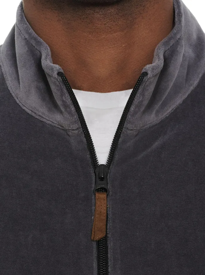 Men Long Sleeve Knits Robert Graham HERBERT LONG SLEEVE KNIT Charcoal