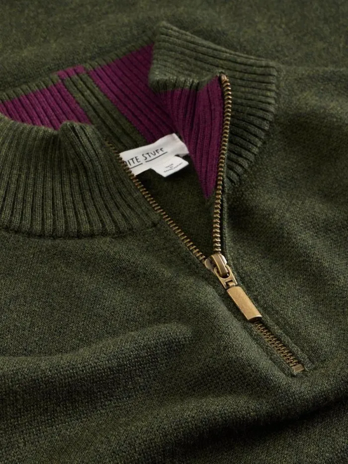 Men Newport Wool Merino Jumper Dark Green White Stuff Knitwear Men Newport Wool Merino Jumper Dark Green White Stuff Knitwear