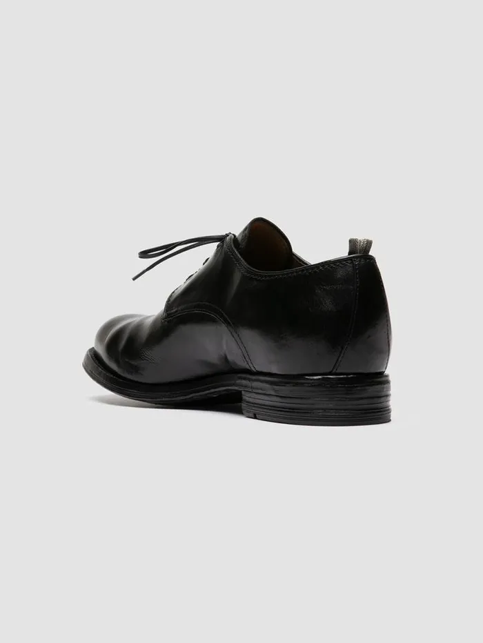 Men Officine Creative Footwear BALANCE 019 Black Leather Derby Shoes Men Officine Creative Footwear BALANCE 019 Black Leather Derby Shoes