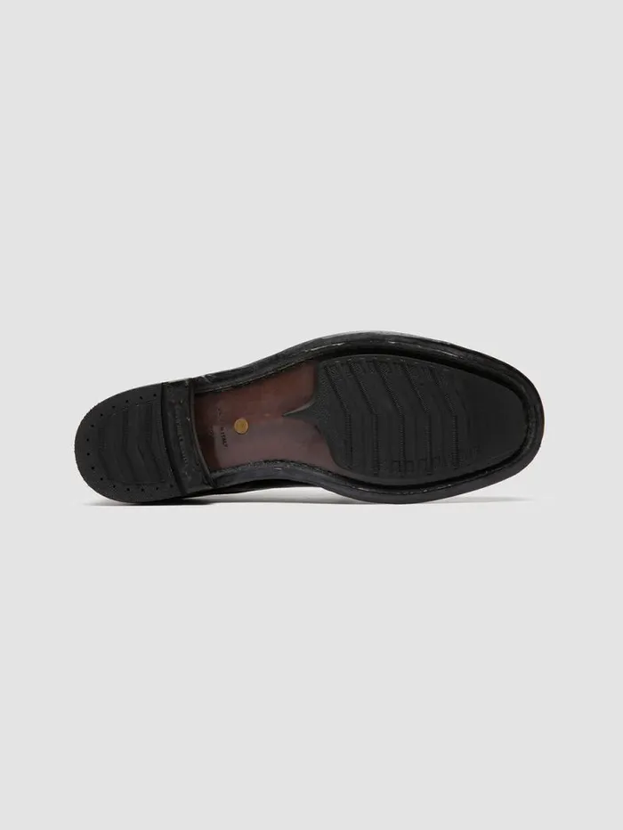 Men Officine Creative Footwear BALANCE 019 Black Leather Derby Shoes Men Officine Creative Footwear BALANCE 019 Black Leather Derby Shoes