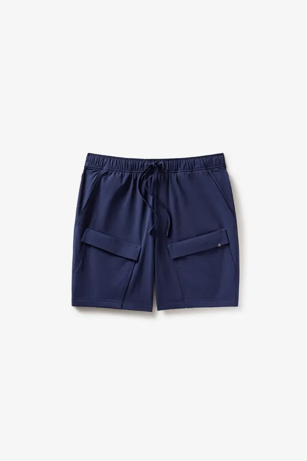 Men Pants and Shorts Fila Breakpoint Woven Short 400 Fila Navy