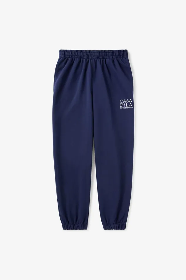 Men Pants and Shorts Fila CASA FILA Country Club Jogger 400 Fila Navy