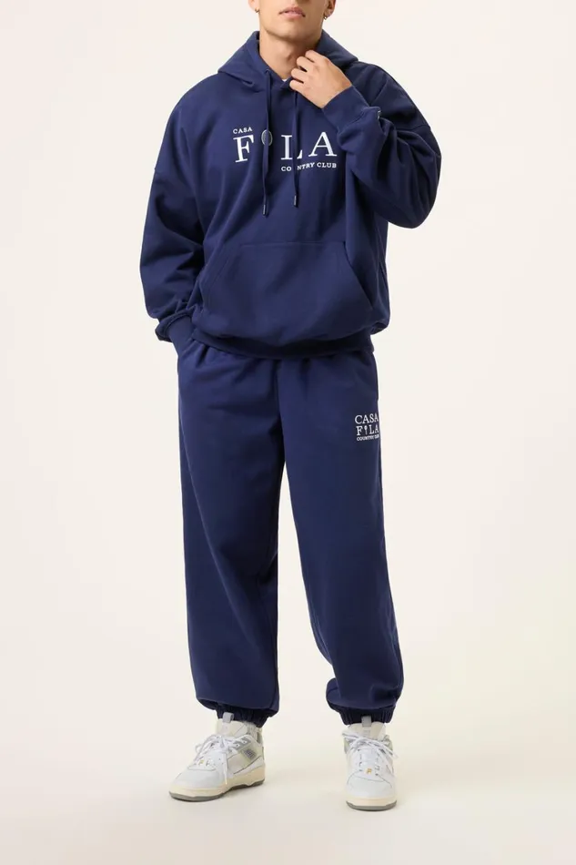 Men Pants and Shorts Fila CASA FILA Country Club Jogger 400 Fila Navy