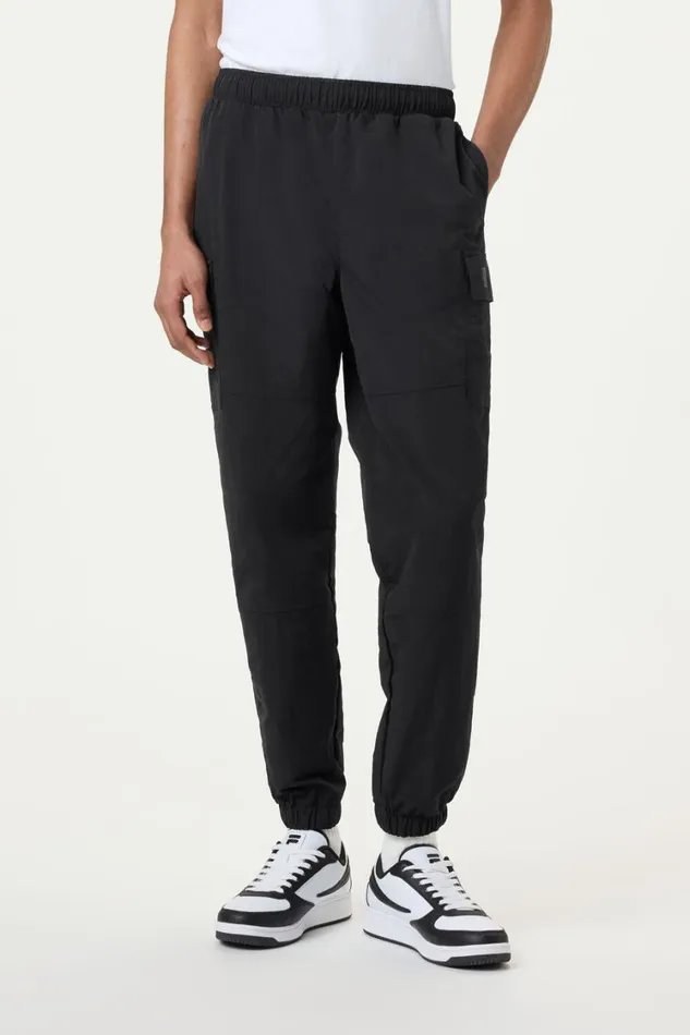 Men Pants and Shorts Fila Heavy Cargo Jogger 001 Black