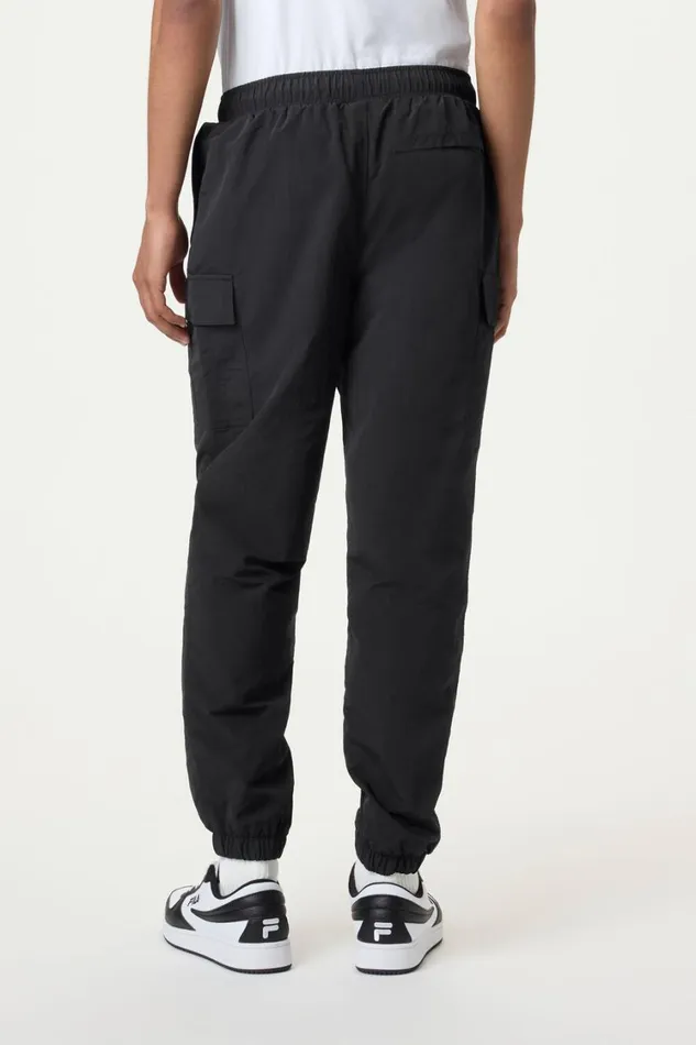 Men Pants and Shorts Fila Heavy Cargo Jogger 001 Black