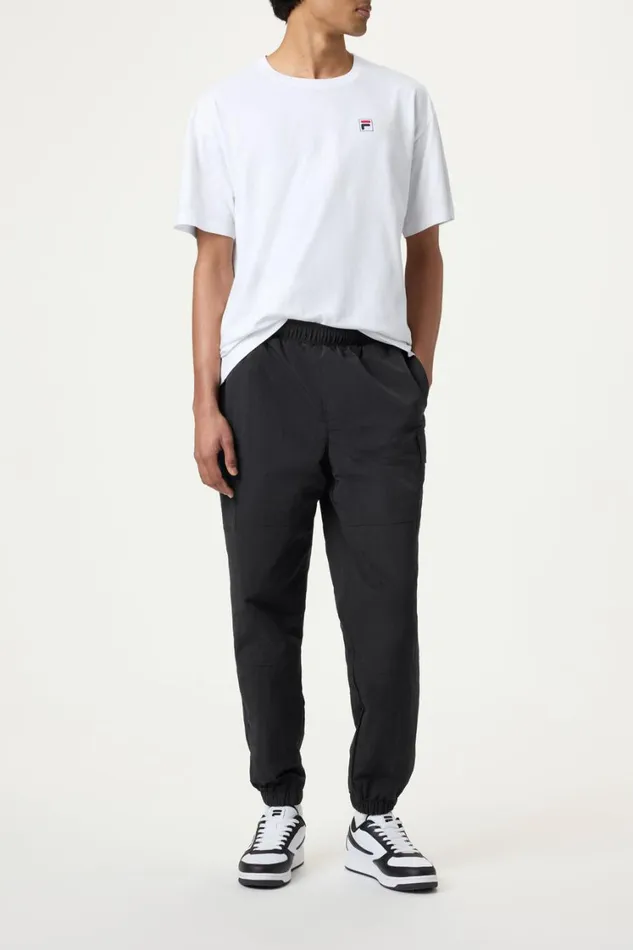 Men Pants and Shorts Fila Heavy Cargo Jogger 001 Black