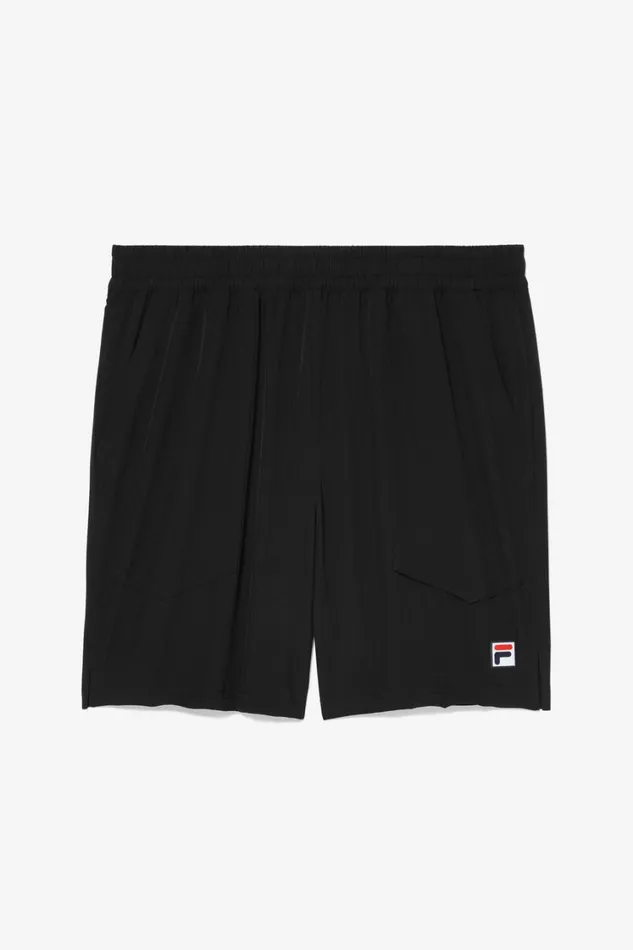 Men Pants and Shorts Fila Woven Court Short 002 Black
