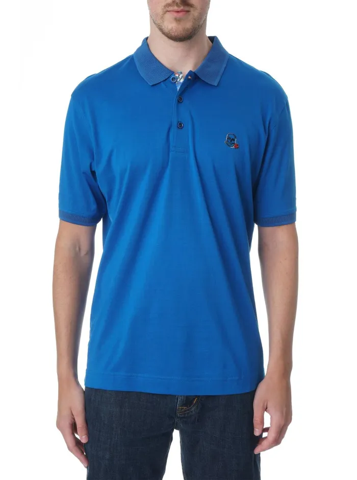 Men Polos and TShirts Robert Graham ARCHIE POLO Black