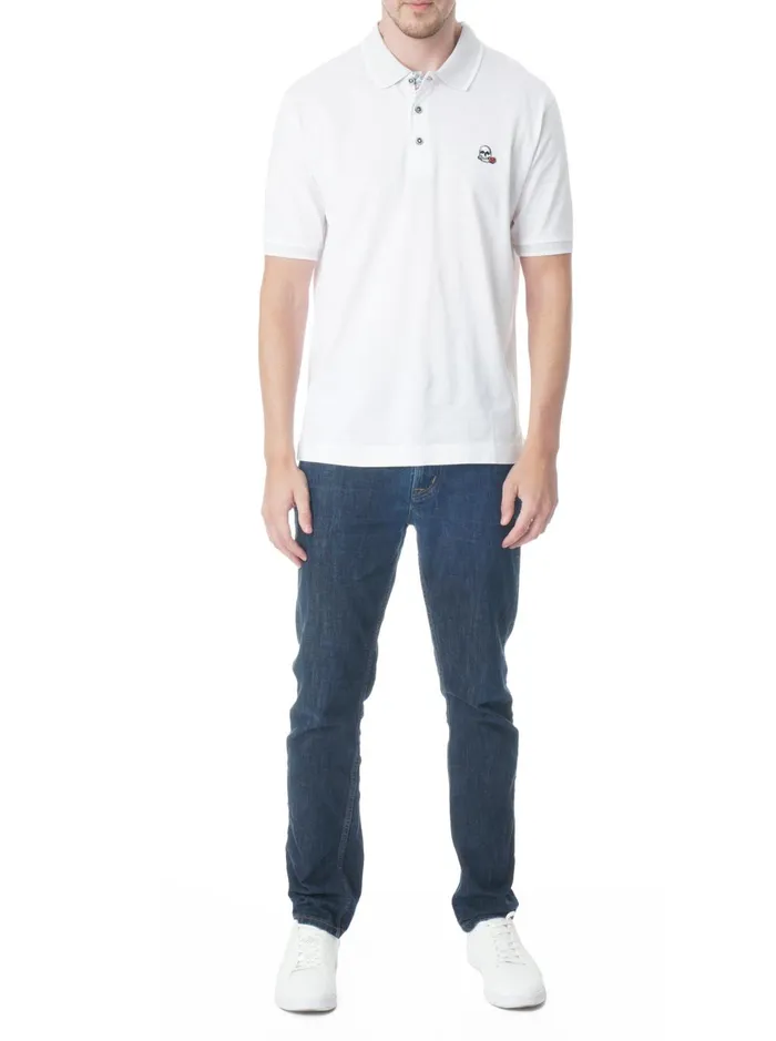 Men Polos and TShirts Robert Graham ARCHIE POLO Black