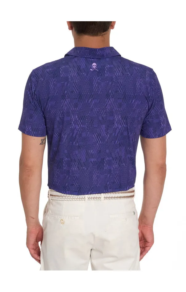 Men Polos and TShirts Robert Graham BEAUFORD PERFORMANCE POLO White