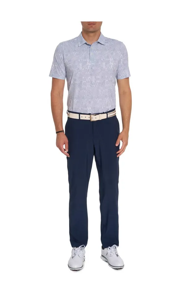 Men Polos and TShirts Robert Graham BEAUFORD PERFORMANCE POLO White