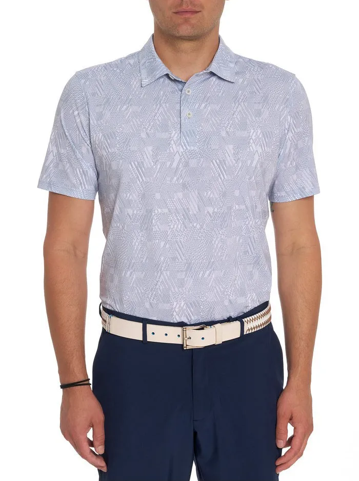 Men Polos and TShirts Robert Graham BEAUFORD PERFORMANCE POLO White