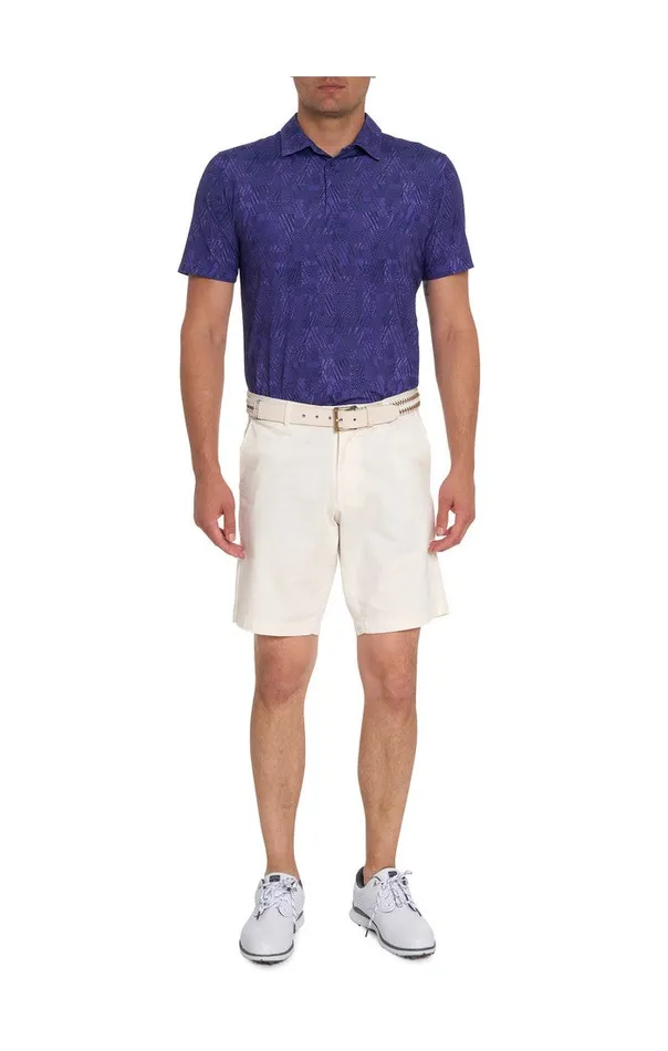 Men Polos and TShirts Robert Graham BEAUFORD PERFORMANCE POLO White