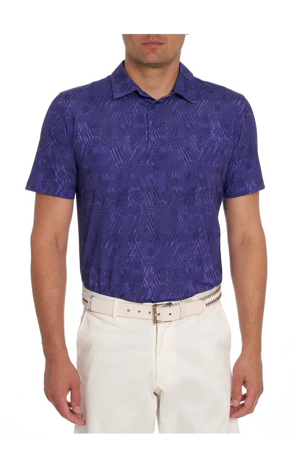 Men Polos and TShirts Robert Graham BEAUFORD PERFORMANCE POLO White