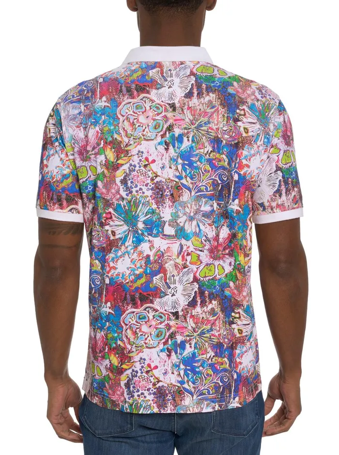 Men Polos and TShirts Robert Graham BEGONIA POLO Multi