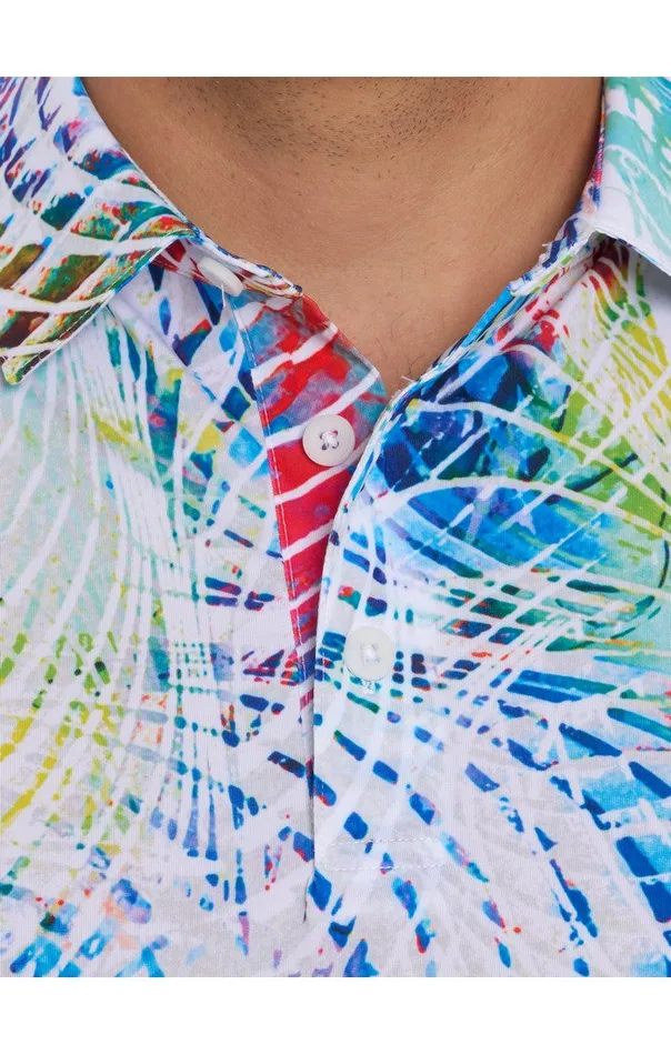 Men Polos and TShirts Robert Graham COLOR ME WILD PERFORMANCE POLO Multi