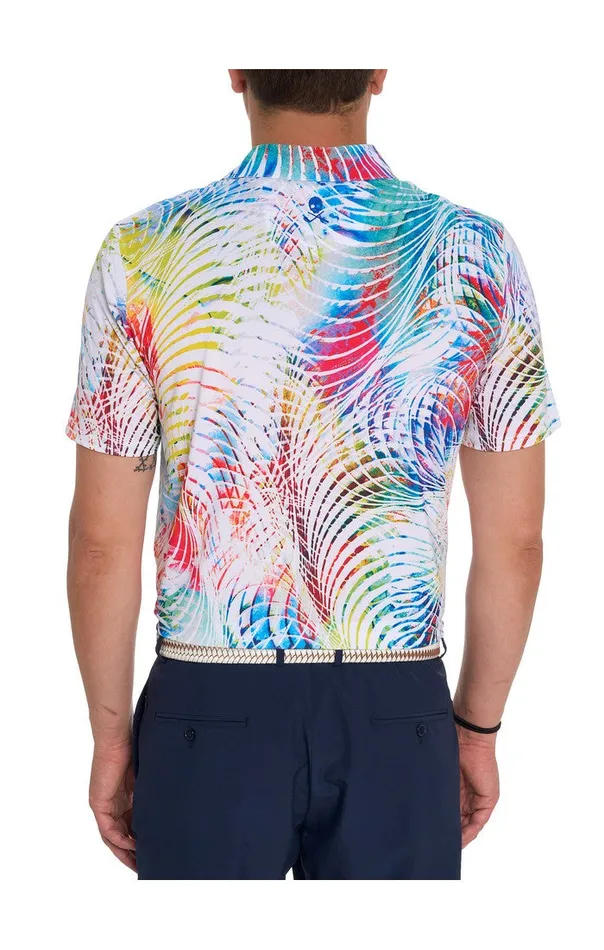 Men Polos and TShirts Robert Graham COLOR ME WILD PERFORMANCE POLO Multi