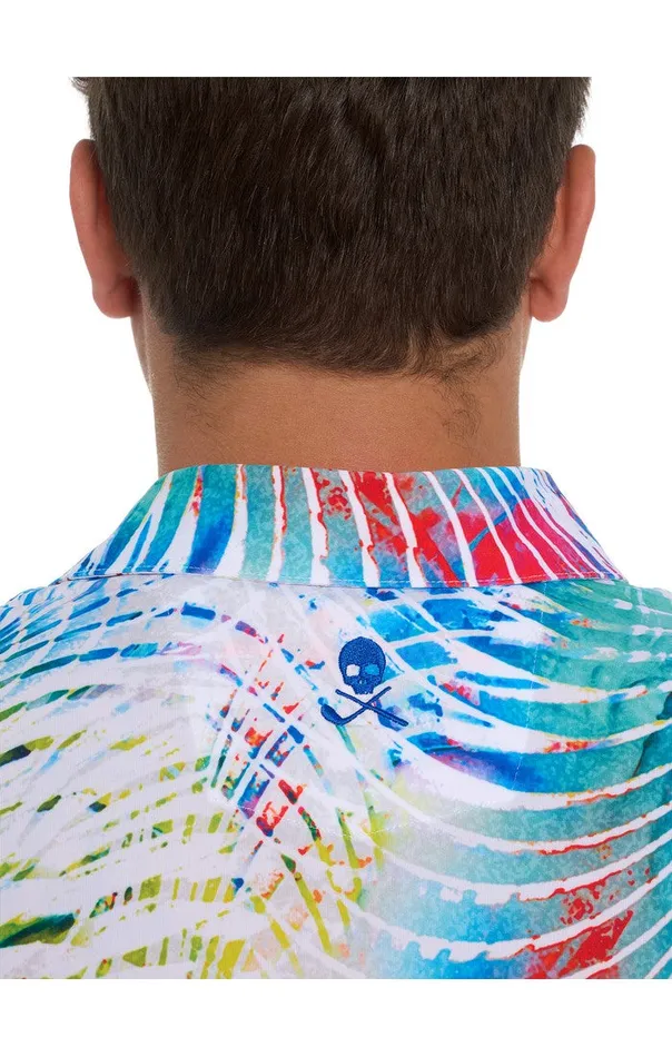 Men Polos and TShirts Robert Graham COLOR ME WILD PERFORMANCE POLO Multi