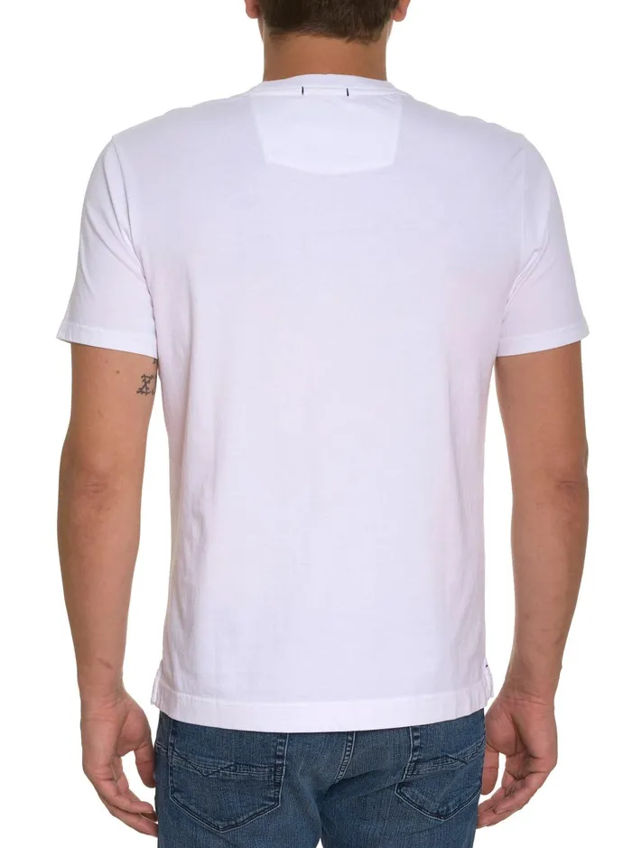 Men Polos and TShirts Robert Graham ROSELAND GRAPHIC TSHIRT Black