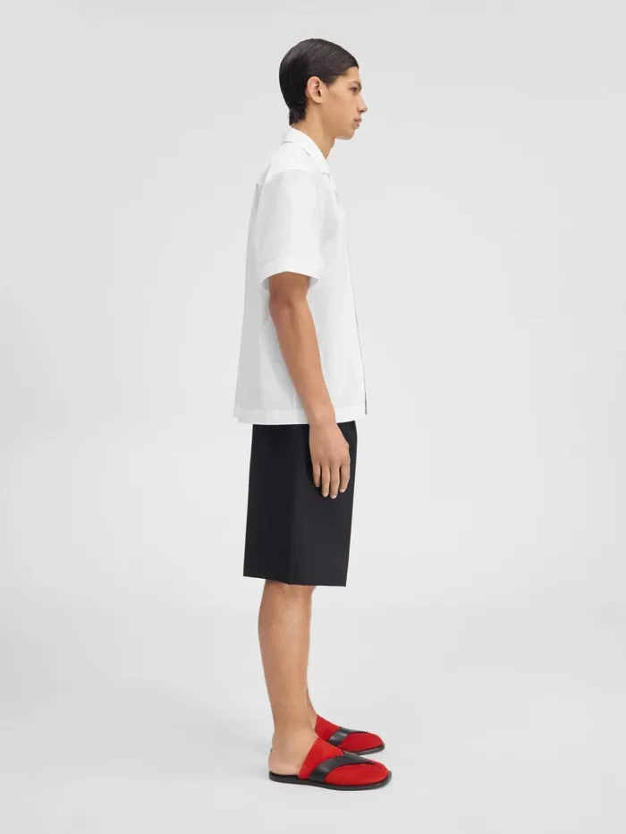 Men Shirts JACQUEMUS The Parasol Shirt Print Red Parasol