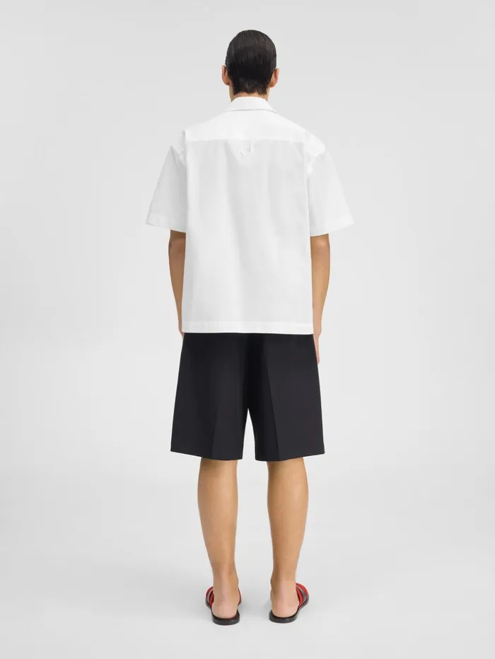 Men Shirts JACQUEMUS The Parasol Shirt Print Red Parasol