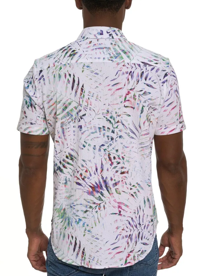 Men Short Sleeve Button Down Shirts Robert Graham THE ROXY SHORT SLEEVE BUTTON DOWN SHIRT Multi