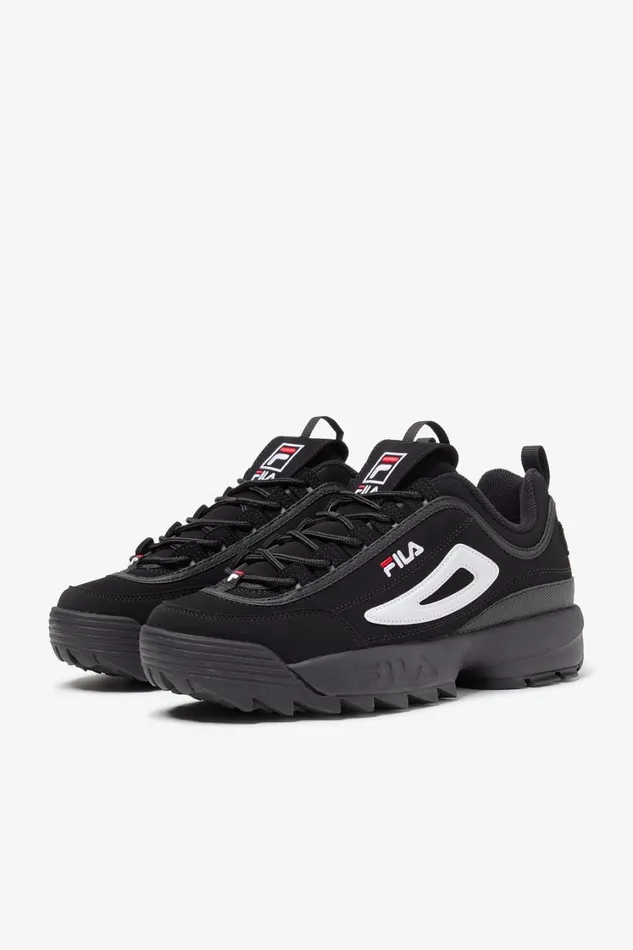 Men Sneakers Fila Disruptor 2 018 Black White Red Men Sneakers Fila Disruptor 2 018 Black White Red