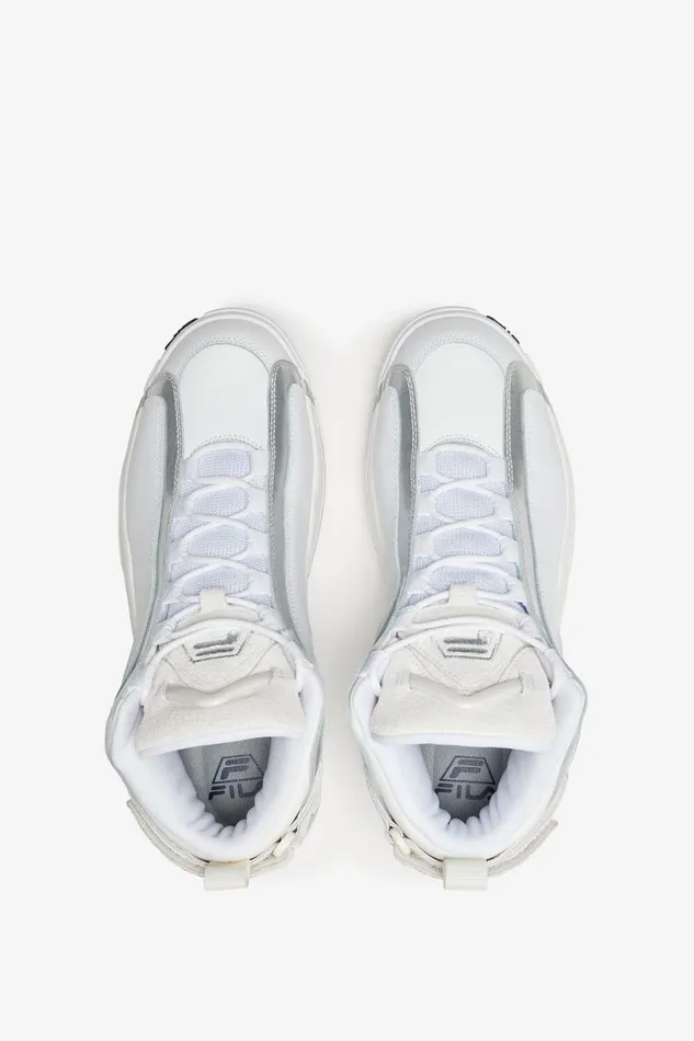 Men Sneakers Fila Grant Hill 2 Suede Festa 101 Blanc De Blancwhitemetallic Silver Men Sneakers Fila Grant Hill 2 Suede Festa 101 Blanc De Blancwhitemetallic Silver