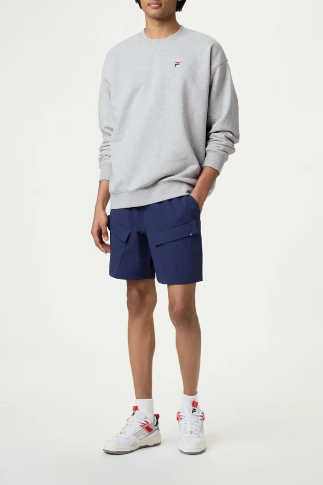Men Sweatshirts and Hoodies Fila Classic Relaxed Sweatshirt 050 Grey Heather Men Sweatshirts and Hoodies Fila Classic Relaxed Sweatshirt 050 Grey Heather