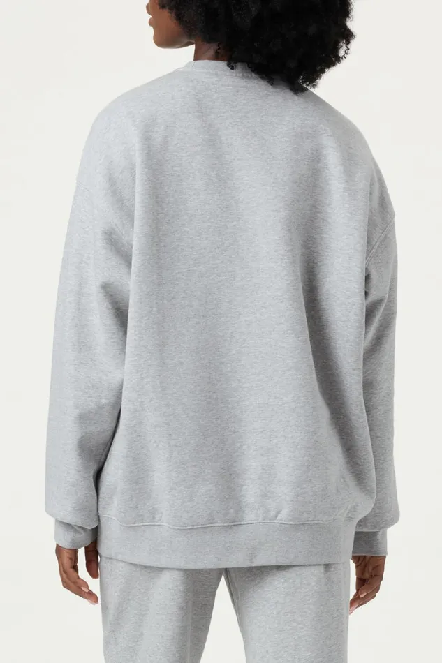 Men Sweatshirts and Hoodies Fila Classic Relaxed Sweatshirt 050 Grey Heather Men Sweatshirts and Hoodies Fila Classic Relaxed Sweatshirt 050 Grey Heather