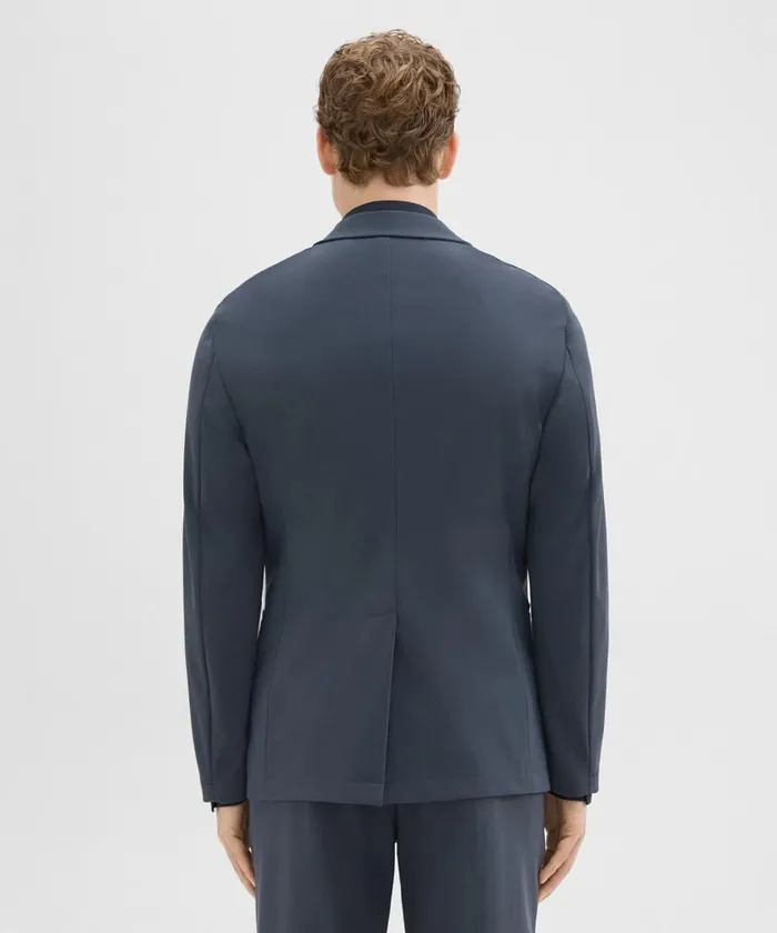 Men Theory Blazers Jackets Clinton Blazer In Precision Ponte Basalt