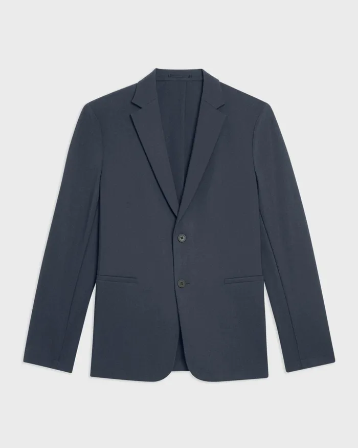 Men Theory Blazers Jackets Clinton Blazer In Precision Ponte Basalt