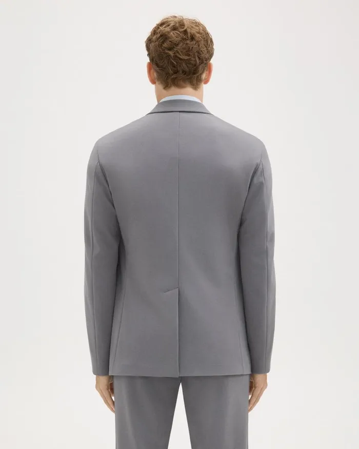 Men Theory Blazers Jackets Clinton Blazer In Precision Ponte Stone
